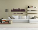 City of USA Vinyl Decals Silhouette Modern Wall Art Sticker